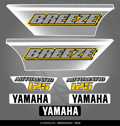 Partial Sticker Kit for Yamaha Breeze 125