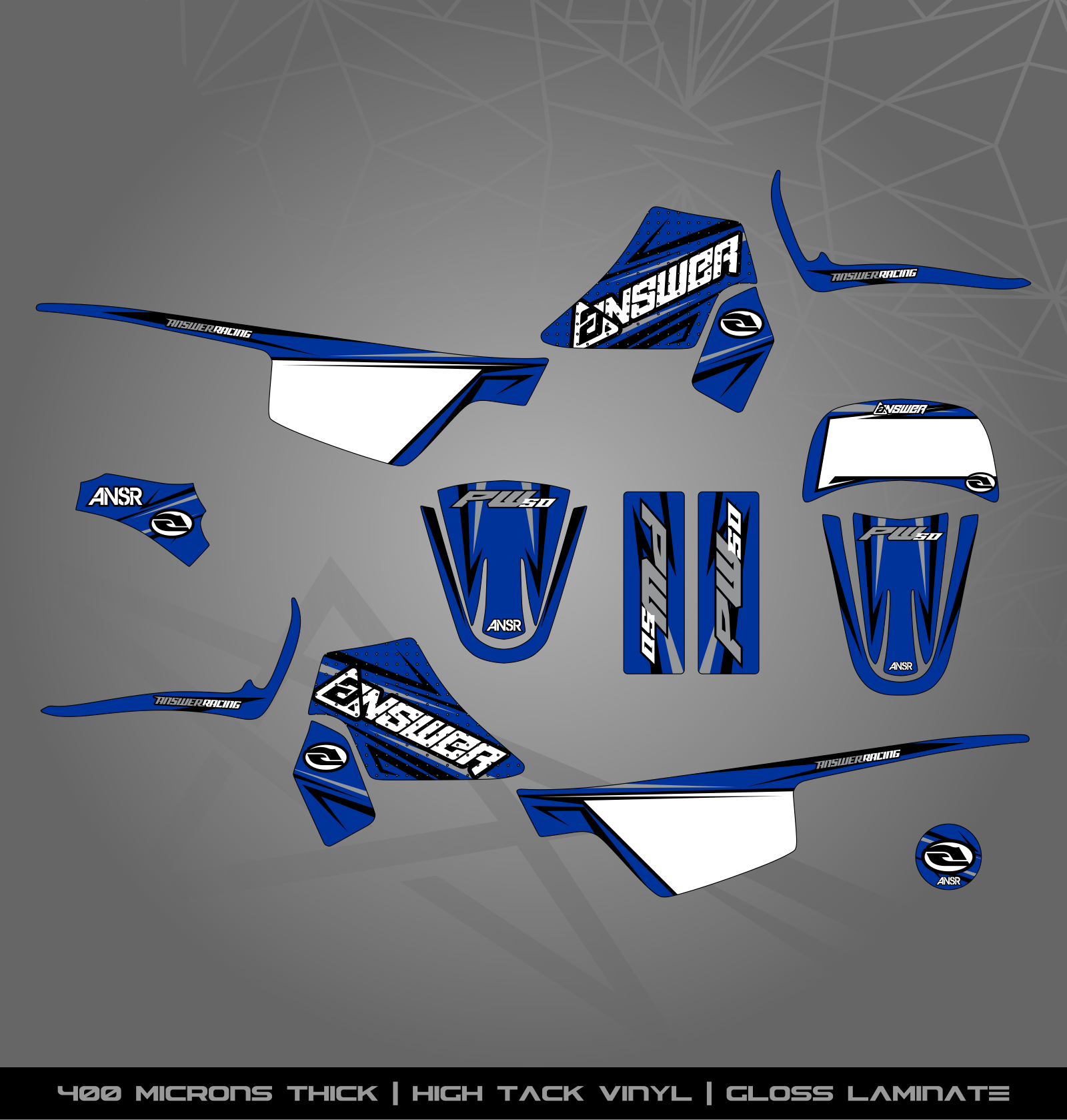Yamaha PW 50 – STICKER KITS SOUTH AFRICA