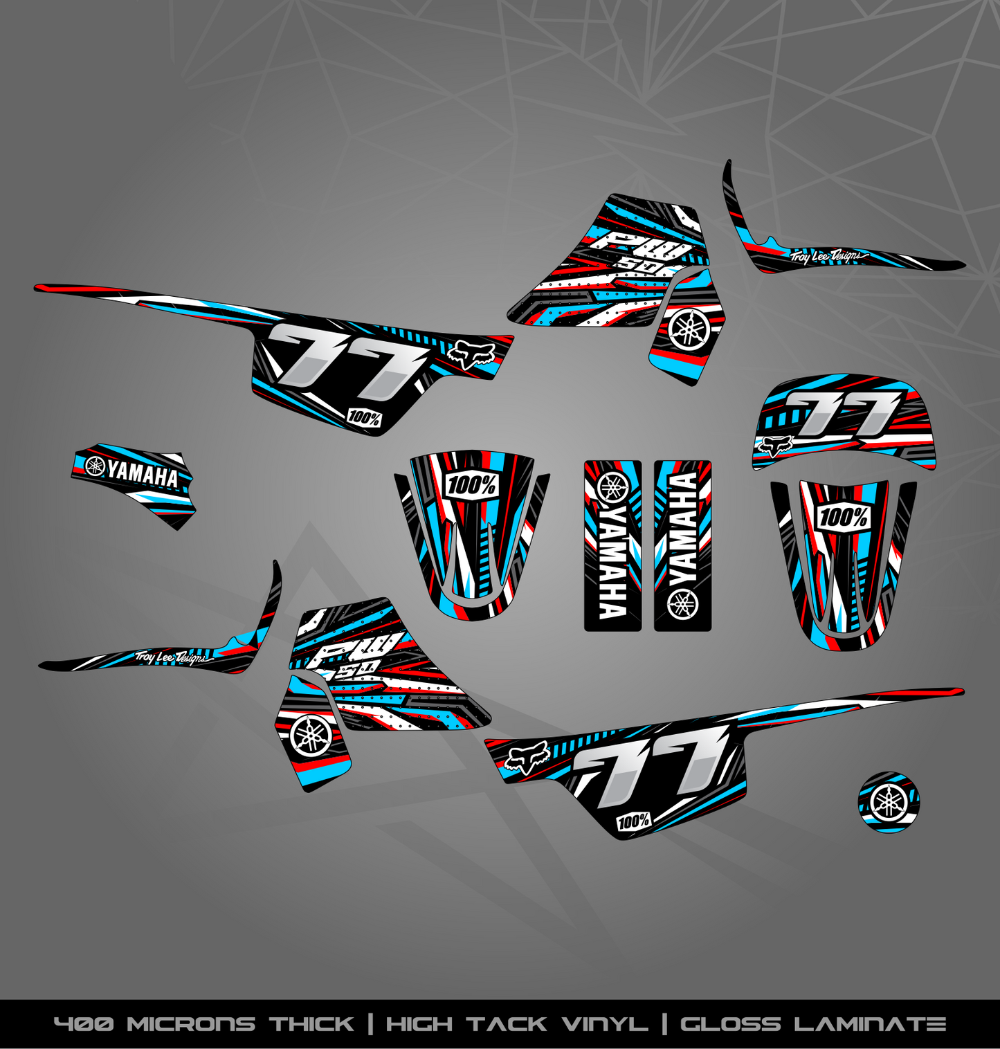 Full Sticker Kit for Yamaha PW 50