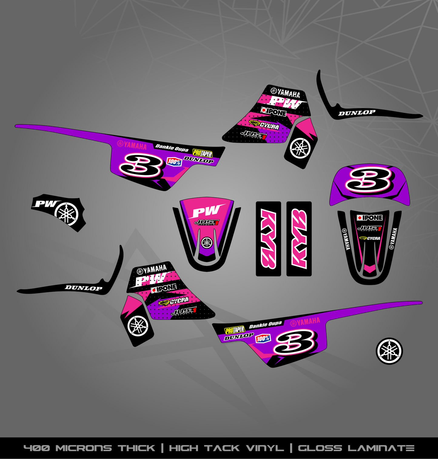 Full Sticker Kit for Yamaha PW 50