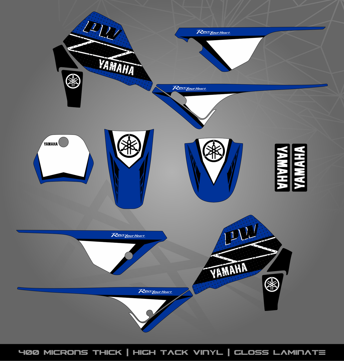 Full Sticker Kit for Yamaha PW 80