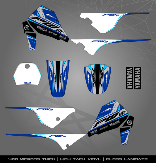 Full Sticker Kit for Yamaha PW 80