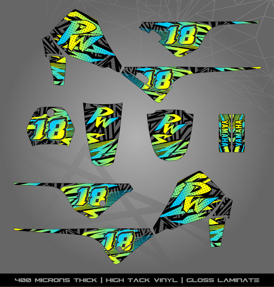 Full Sticker Kit for Yamaha PW 80