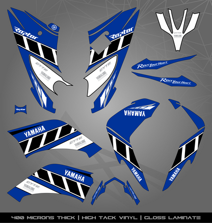 Full Sticker Kit for Yamaha Raptor 250