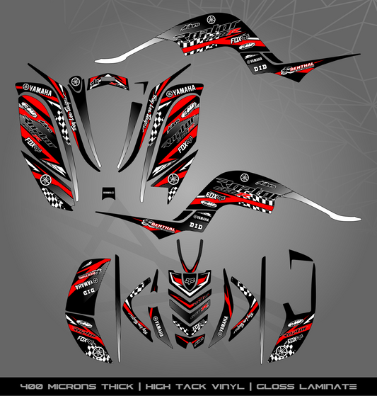 Full Sticker Kit for Yamaha Raptor 660 R