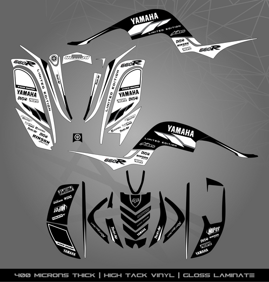 Full Sticker Kit for Yamaha Raptor 660 R