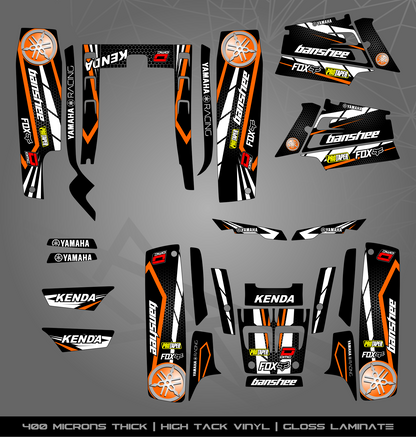 Full Sticker Kit for Yamaha Banshee 350