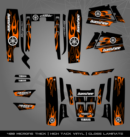 Full Sticker Kit for Yamaha Banshee 350