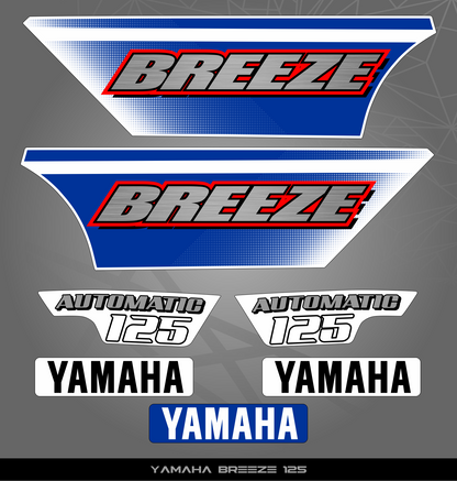 Partial Sticker Kit for Yamaha Breeze 125