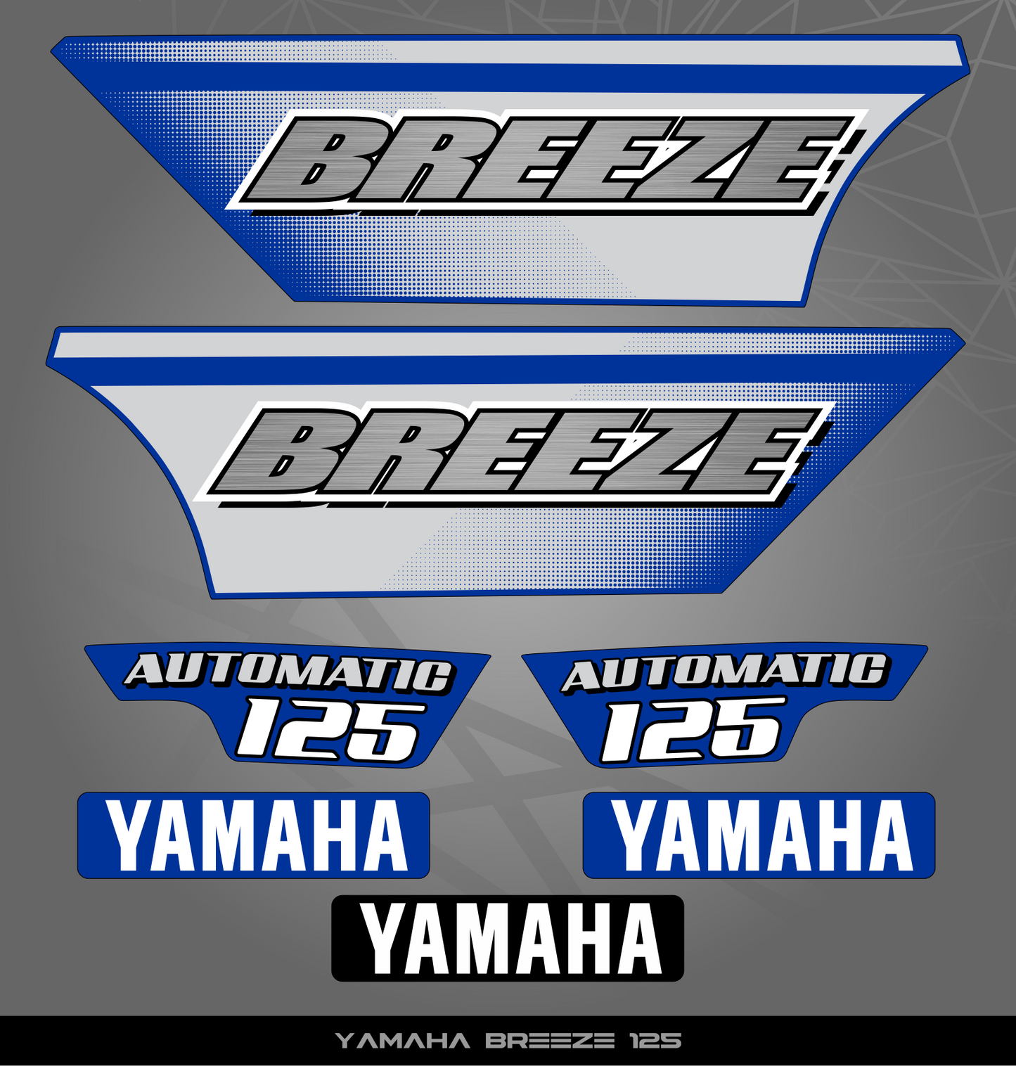 Partial Sticker Kit for Yamaha Breeze 125