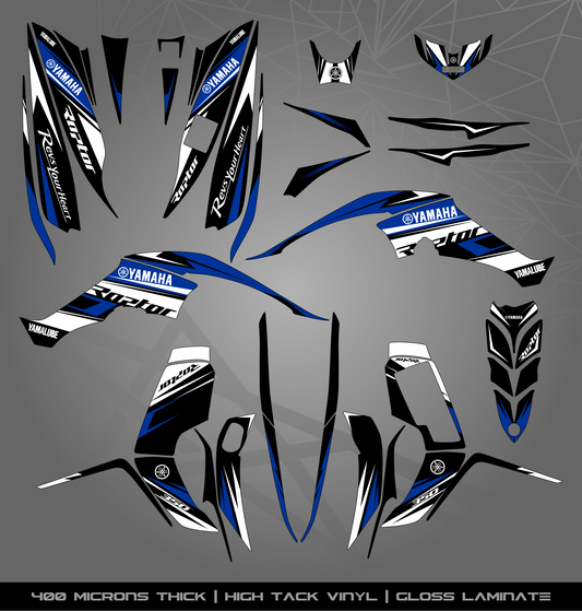 Full Sticker Kit for Yamaha Raptor 350