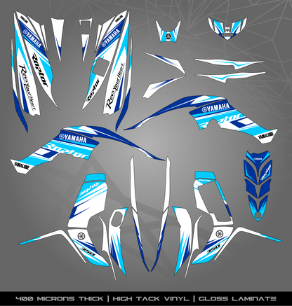 Full Sticker Kit for Yamaha Raptor 350