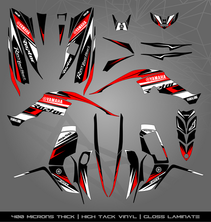 Full Sticker Kit for Yamaha Raptor 350